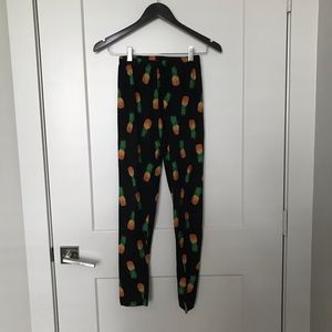 Pineapple Patterned Leggings